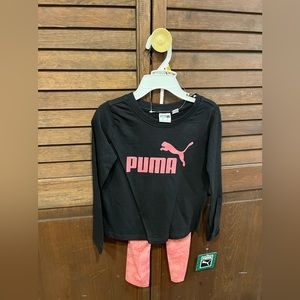 NWT 2 piece Puma for girls ! Adorable play set for any occasion